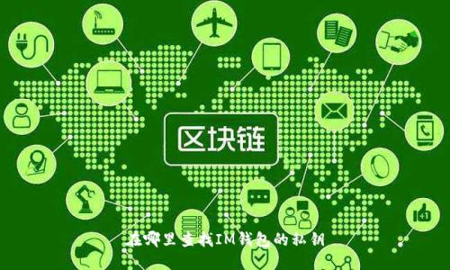 在哪里查找IM钱包的私钥