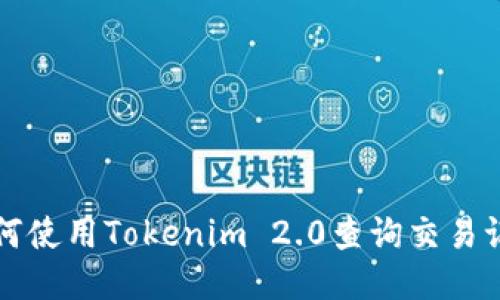 如何使用Tokenim 2.0查询交易记录