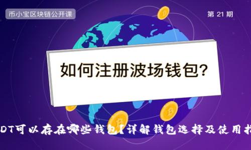USDT可以存在哪些钱包?详解钱包选择及使用指南