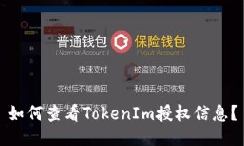 如何查看TokenIm授权信息？