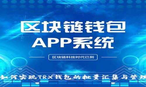 如何实现TRX钱包的批量汇集与管理